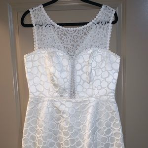 White Lilly Pulitzer dress